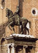 Andrea del Verrocchio Equestrian Statue of Bartolomeo Colleoni china oil painting reproduction